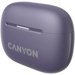 CANYON OnGo 10 ANC TWS bezvadu austiņas, Bluetooth 5.3, violetas
