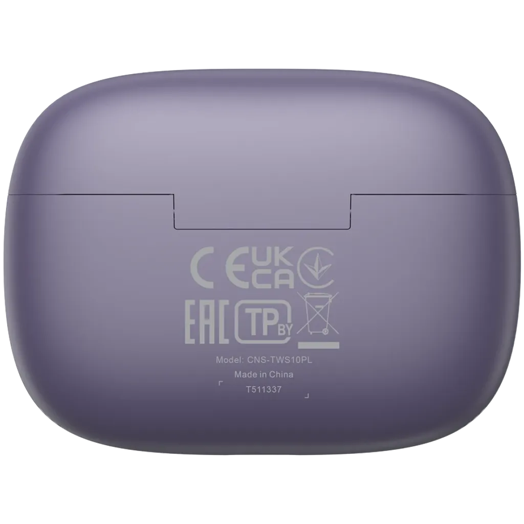 CANYON OnGo 10 ANC TWS bezvadu austiņas, Bluetooth 5.3, violetas
