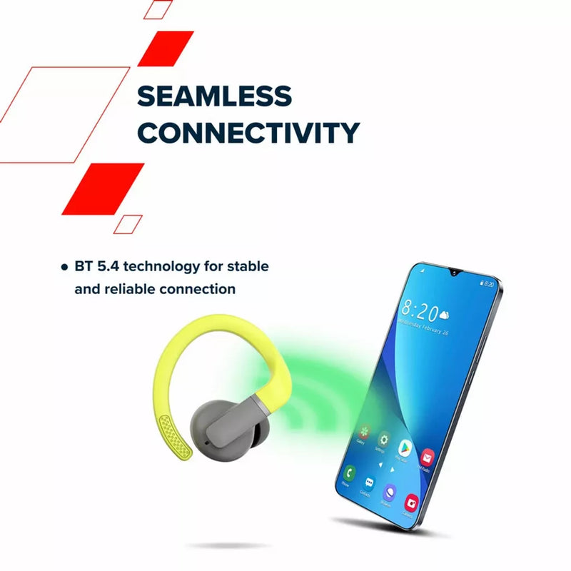 CANYON austiņas OnRun 11 Sport bezvadu uzlāde balts