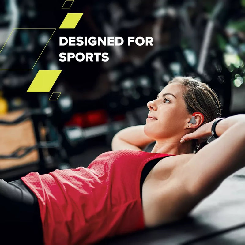 CANYON austiņas OnRun 11 Sport bezvadu uzlāde balts