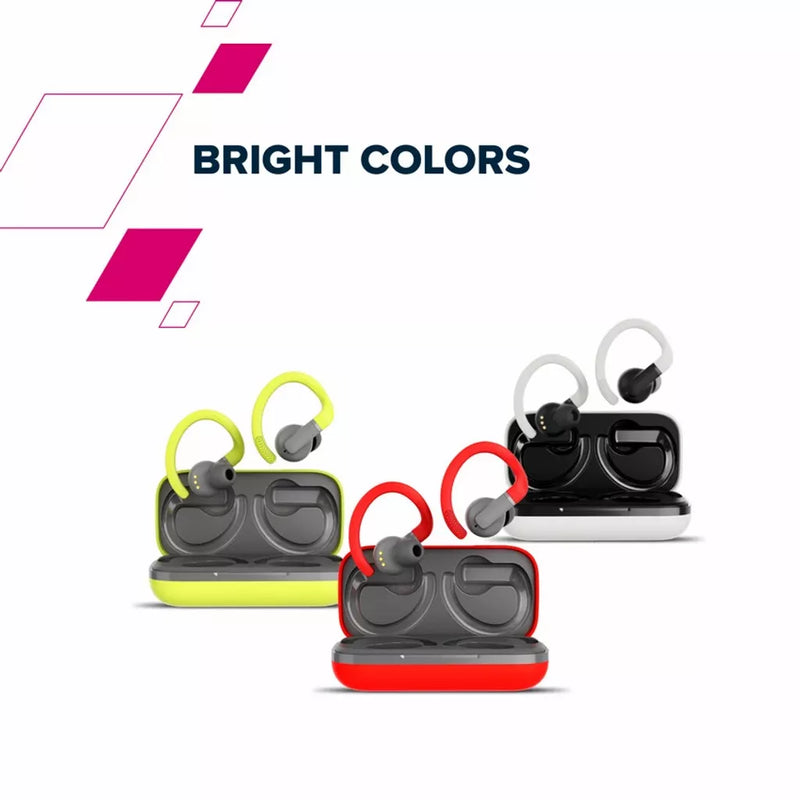 CANYON austiņas OnRun 11 Sport bezvadu uzlāde balts