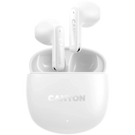 CANYON OnGo 13 TWS bezvadu austiņas, Bluetooth 5.4, 30 h, baltas