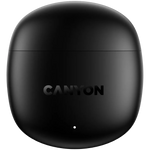 CANYON OnGo 13 TWS bezvadu austiņas, Bluetooth 5.4, 30 h, melnas