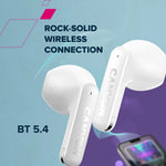 CANYON OnGo 13 TWS bezvadu austiņas, Bluetooth 5.4, 30 h, melnas