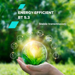CANYON OnGo 4 Mini TWS bezvadu austiņas, Bluetooth 5.3, violetas