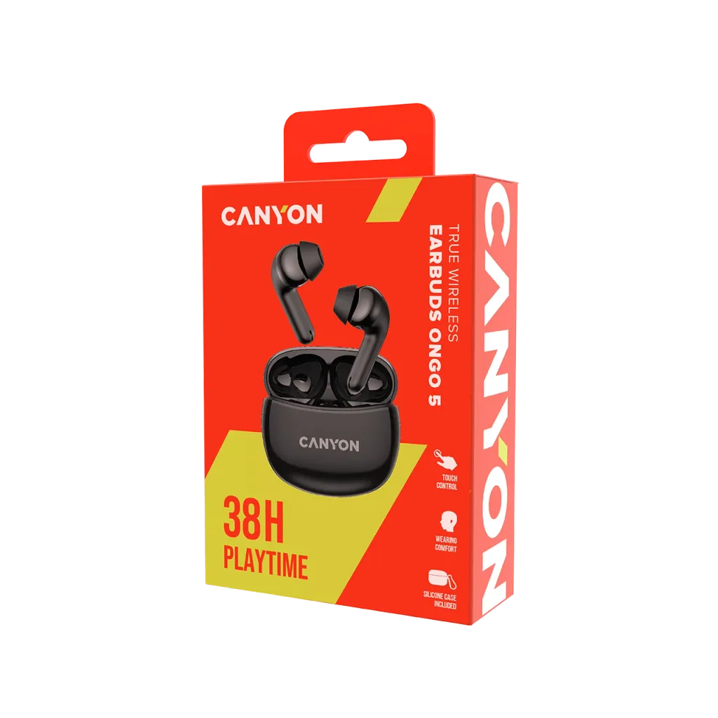 CANYON kõrvaklapid TWS-5 mustad