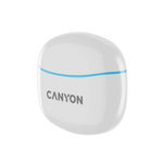 CANYON OnGo 10 ANC TWS bezvadu austiņas, Bluetooth 5.3, 38 h, zilas