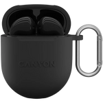 CANYON TWS-6 TWS bezvadu austiņas, Bluetooth 5.3, 21 h, melnas