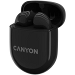 CANYON TWS-6 TWS bezvadu austiņas, Bluetooth 5.3, 21 h, melnas
