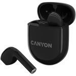 CANYON TWS-6 TWS bezvadu austiņas, Bluetooth 5.3, 21 h, melnas