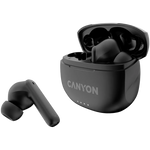 CANYON OnGo-8 TWS bezvadu austiņas, Bluetooth 5.3, ENC, 32 h, melnas