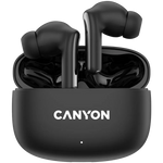 CANYON OnGo 9 TWS bezvadu austiņas, Bluetooth 5.4, 30 h, melnas