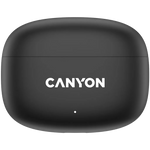 CANYON OnGo 9 TWS bezvadu austiņas, Bluetooth 5.4, 30 h, melnas