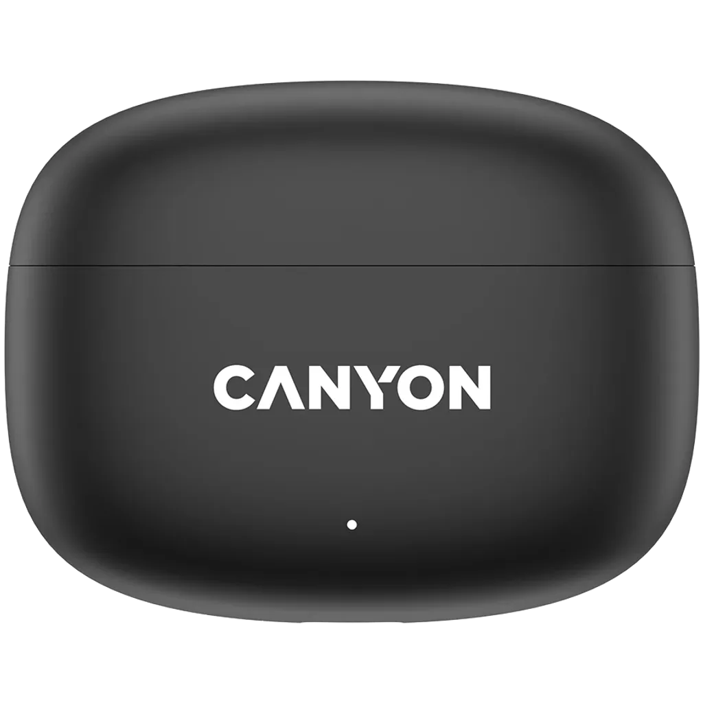 CANYON OnGo 9 TWS bezvadu austiņas, Bluetooth 5.4, 30 h, melnas
