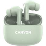 CANYON OnGo 9 TWS bezvadu austiņas, Bluetooth 5.4, 30 h, zaļas