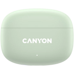 CANYON OnGo 9 TWS bezvadu austiņas, Bluetooth 5.4, 30 h, zaļas