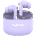 CANYON OnGo 9 TWS bezvadu austiņas, Bluetooth 5.4, 30 h, violetas
