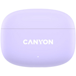 CANYON OnGo 9 TWS bezvadu austiņas, Bluetooth 5.4, 30 h, violetas