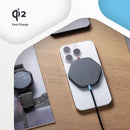 CANYON Juhtmevaba laadija HEXAGON 110 tumehall/sinine