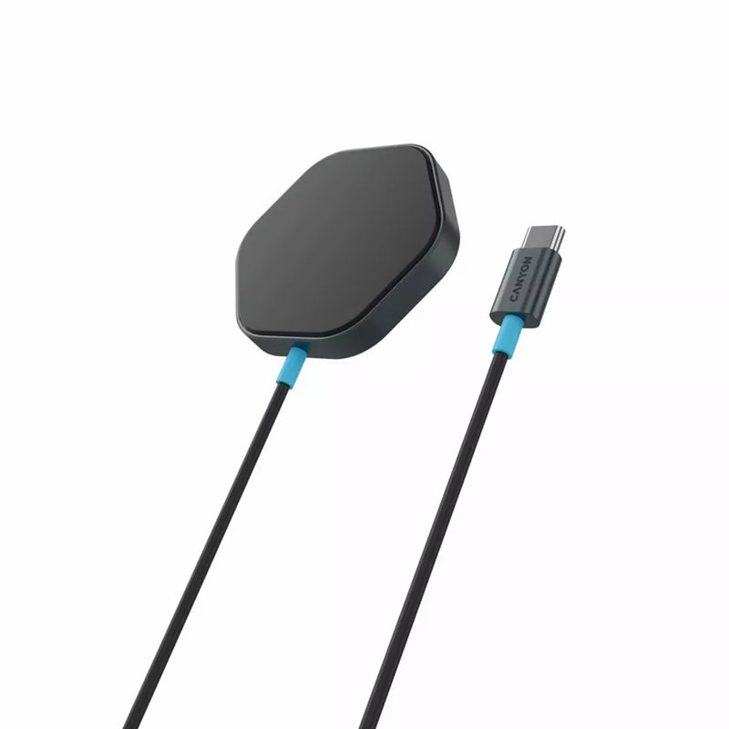 CANYON Juhtmevaba laadija HEXAGON 110 tumehall/sinine