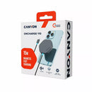 CANYON Juhtmevaba laadija HEXAGON 110 tumehall/sinine