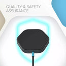 CANYON Juhtmevaba laadija HEXAGON 110 tumehall/sinine