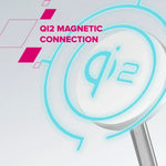 CANYON OnCharge 205 2-in-1 Qi2 magnētiskā uzlādes stacija, 15W, melna