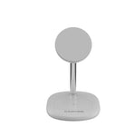 CANYON OnCharge 205 2-in-1 Qi2 magnētiskā uzlādes stacija, 15W, balta