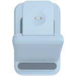 CANYON WS-304 3-in-1 Qi salokāma bezvadu uzlādes stacija, 15W, zila