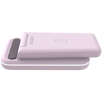 CANYON WS-304 3-in-1 Qi salokāma bezvadu uzlādes stacija, 15W, rozā