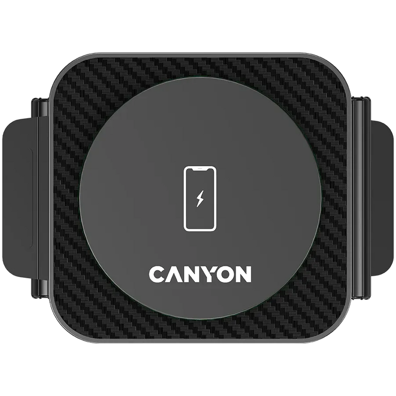 Canyon WS-305 salokāma 3-in-1 bezvadu uzlādes stacija 15 W melna