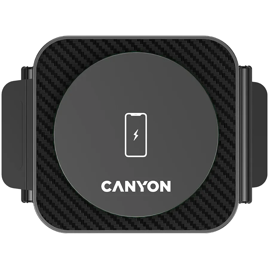 Canyon WS-305 salokāma 3-in-1 bezvadu uzlādes stacija 15 W melna