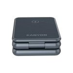 CANYON salokāmais bezvadu lādētājs OnCharge 309 15W 3in1, metāla