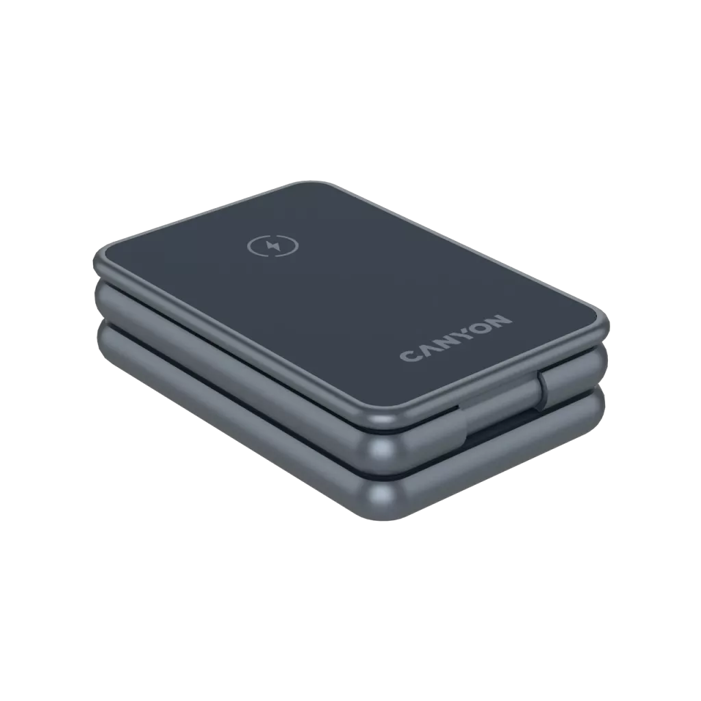 CANYON salokāmais bezvadu lādētājs OnCharge 309 15W 3in1, metāla