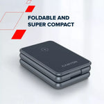 CANYON salokāmais bezvadu lādētājs OnCharge 309 15W 3in1, metāla