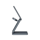 Складное беспроводное зарядное устройство CANYON OnCharge 309 15 Вт 3 в 1, металл