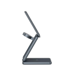 CANYON salokāmais bezvadu lādētājs OnCharge 309 15W 3in1, metāla