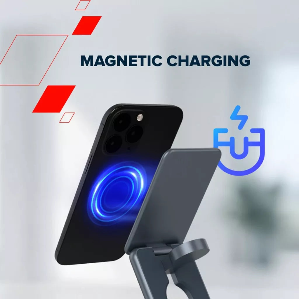 CANYON salokāmais bezvadu lādētājs OnCharge 309 15W 3in1, metāla