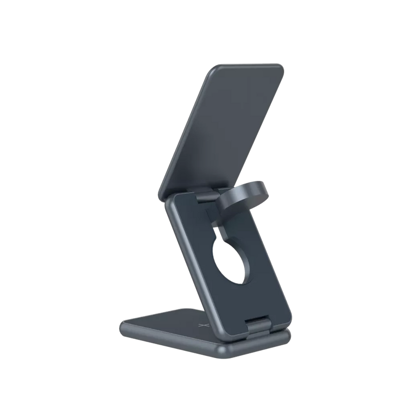 Складное беспроводное зарядное устройство CANYON OnCharge 309 15 Вт 3 в 1, металл