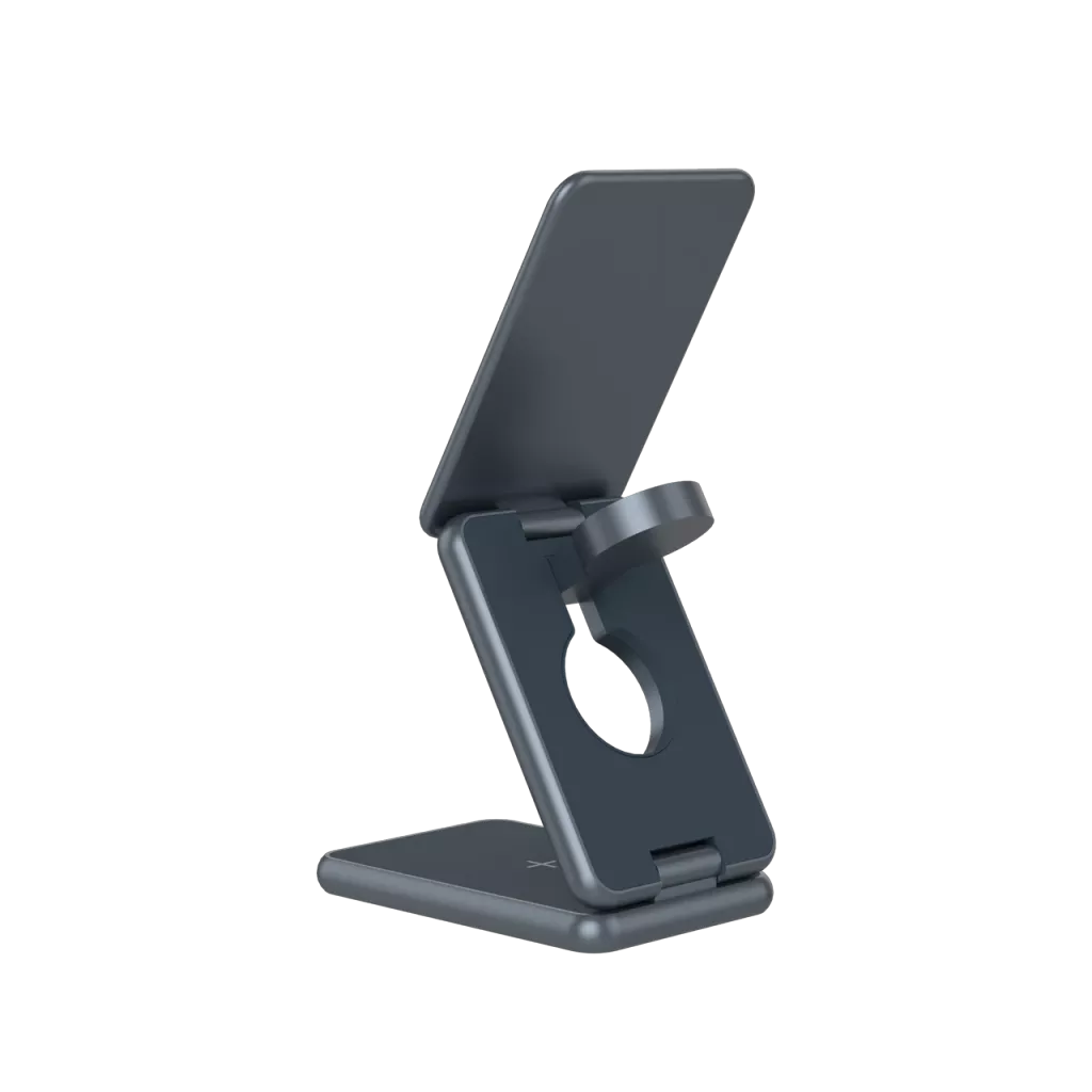 CANYON salokāmais bezvadu lādētājs OnCharge 309 15W 3in1, metāla