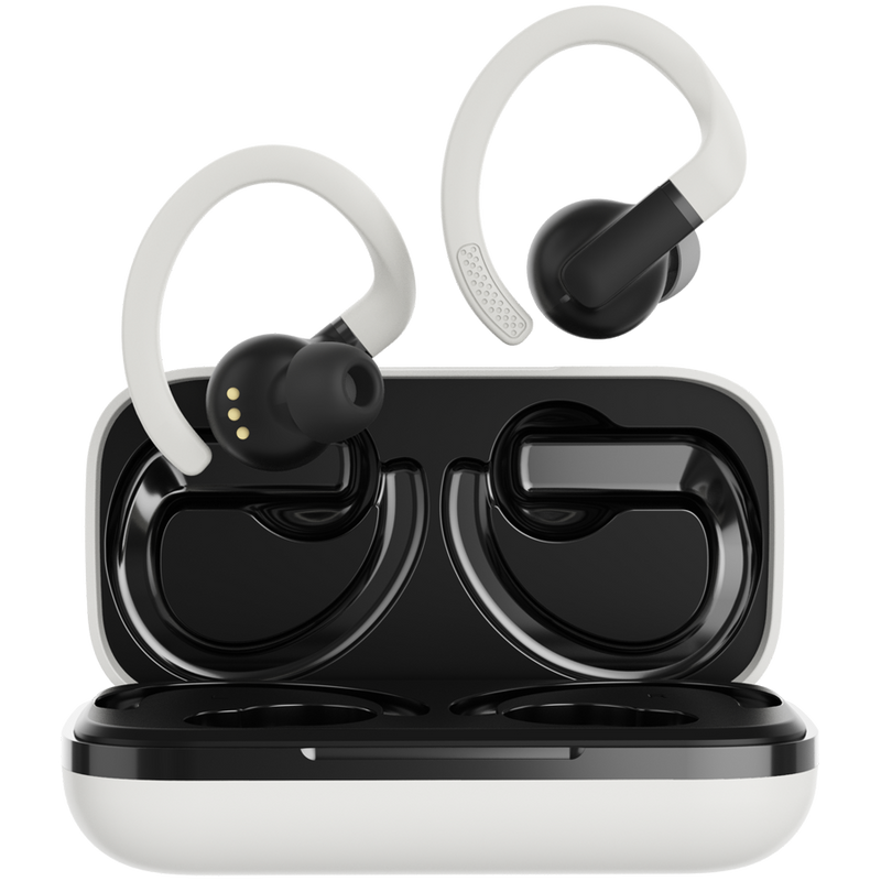 CANYON austiņas OnRun 11 Sport bezvadu ar uzlādi, baltas