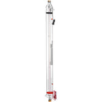 VEVOR 90W CO₂ lāzera caurule – 1250 mm borosilikāta stikla lāzergriešanas caurule