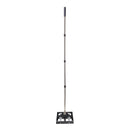 VEVOR zāliena līdzināšanas grābeklis ar 161 cm regulējamu rokturi, 43,2 × 25,4 cm zemes plāksni, izturīgs un rūsas izturīgs metāla augsnes līdzinātājs, zāliena līdzināšanas instruments pagalmam un golfa laukumiem