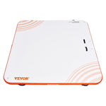 VEVOR piepūšamā peldošā platforma, 2,13 × 2,13 m, neslīdoša ūdensmatrača dokstacija ar pārnēsājamo somu un noņemamām kāpnēm, peldošā sala baseinam, pludmalei un jūrai