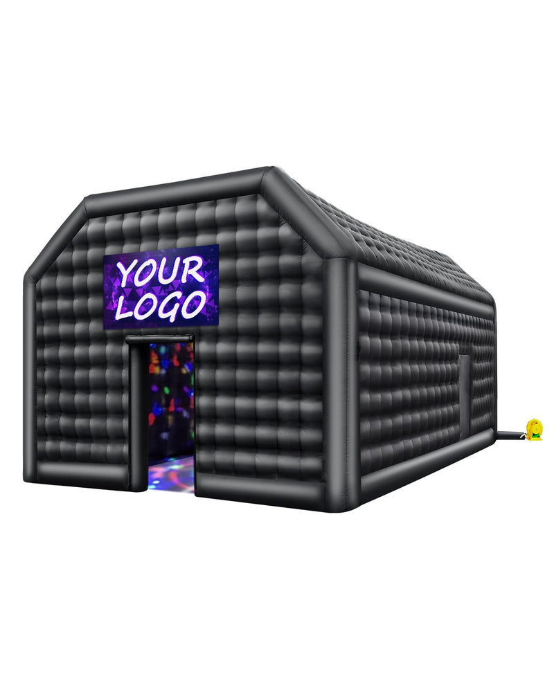 Надувной шатер VEVOR 8 x 6 x 4 м идеально подходит для вечеринок на открытом воздухе, мероприятий или любых других событий, требующих уникальной и стильной обстановки. В комплект входит подсветка для придания дополнительной атмосферы вашему мероприятию.