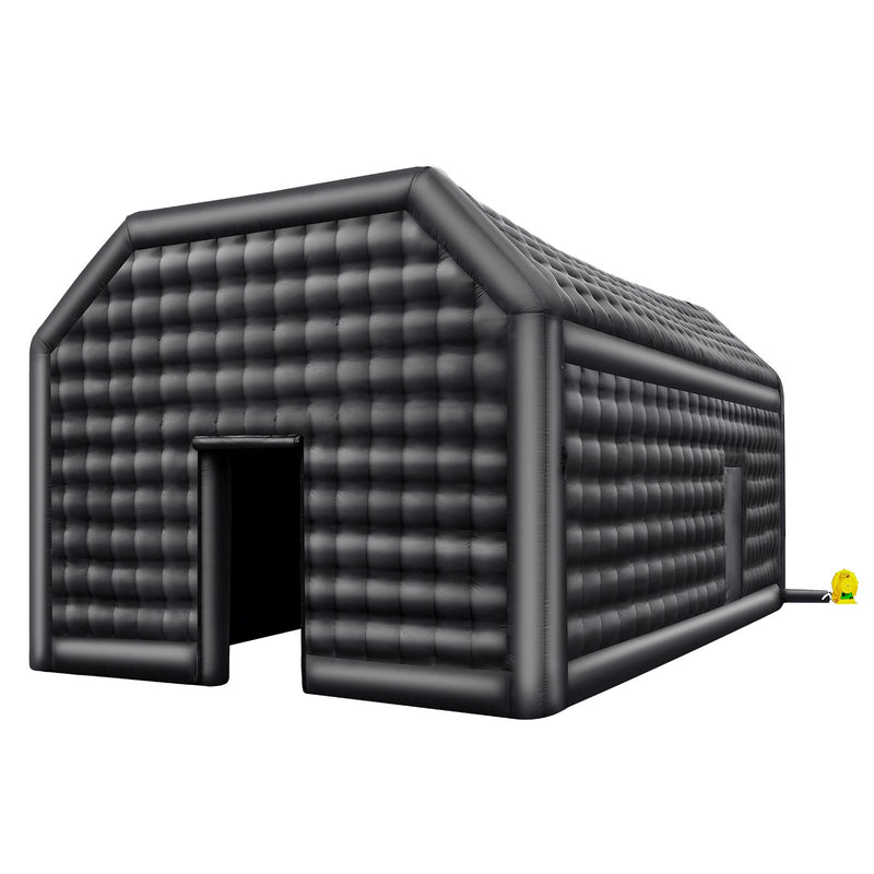 Надувной шатер VEVOR 8 x 6 x 4 м идеально подходит для вечеринок на открытом воздухе, мероприятий или любых других событий, требующих уникальной и стильной обстановки. В комплект входит подсветка для придания дополнительной атмосферы вашему мероприятию.