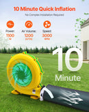 Надувной шатер VEVOR 8 x 6 x 4 м идеально подходит для вечеринок на открытом воздухе, мероприятий или любых других событий, требующих уникальной и стильной обстановки. В комплект входит подсветка для придания дополнительной атмосферы вашему мероприятию.