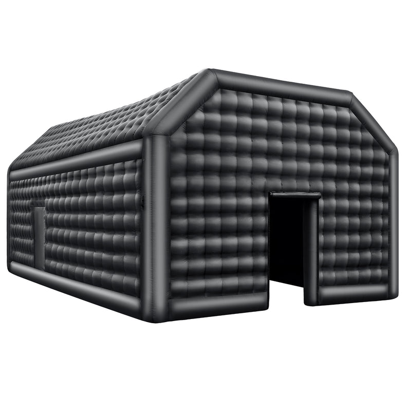 Надувной шатер VEVOR 8 x 6 x 4 м идеально подходит для вечеринок на открытом воздухе, мероприятий или любых других событий, требующих уникальной и стильной обстановки. В комплект входит подсветка для придания дополнительной атмосферы вашему мероприятию.