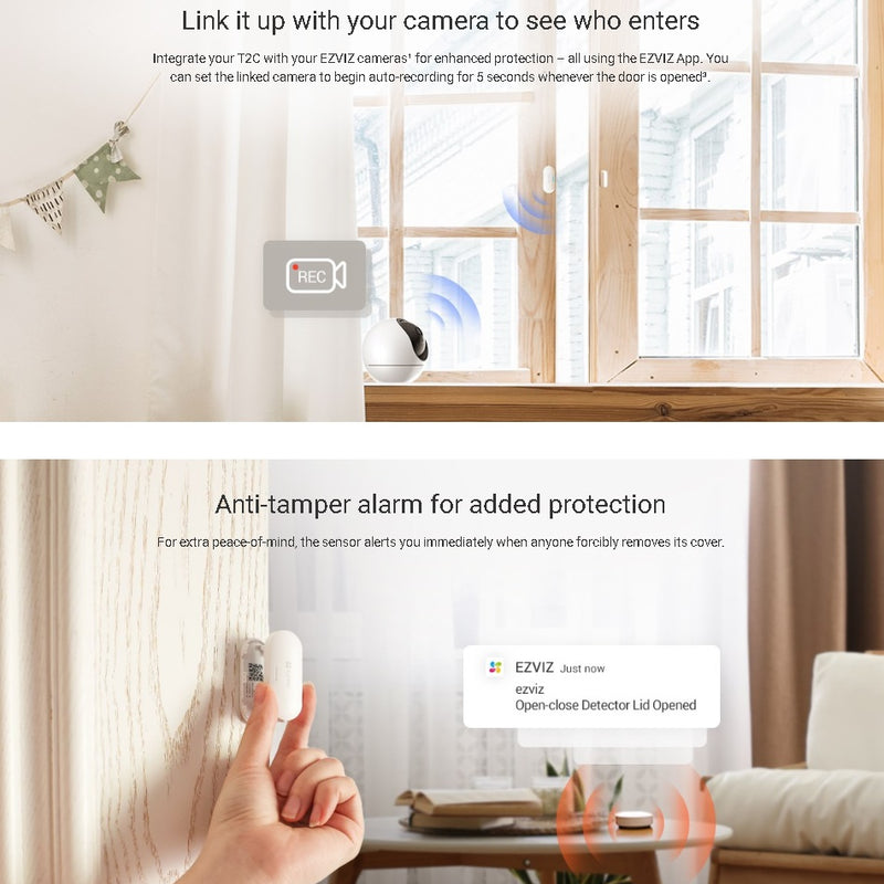 EZVIZ T2C durvju sensors