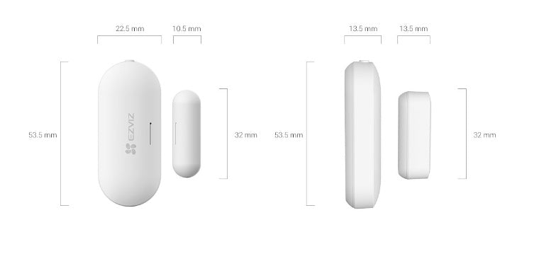 EZVIZ T2C durvju sensors